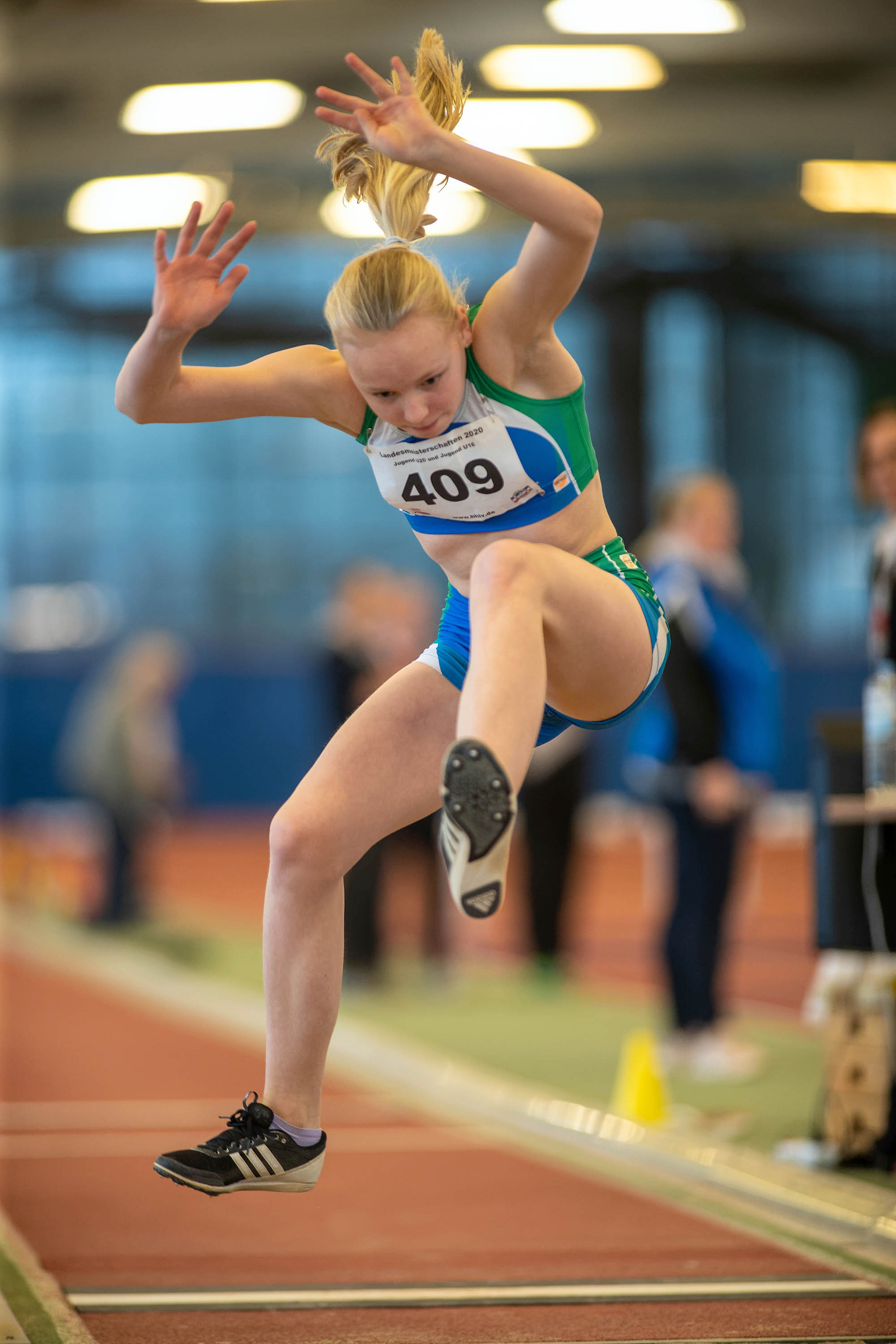 Merle Hammerich, LG Rendsburg / BÃ¼delsdorf , 2. Platz Dreisprung W15